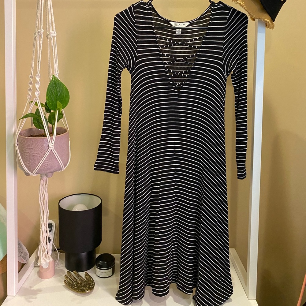 Soft and Sexy AE Striped Dress